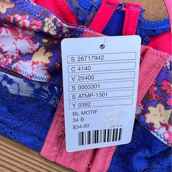 NWT Anthropologie Bralette 34b - Picture 3 of 6